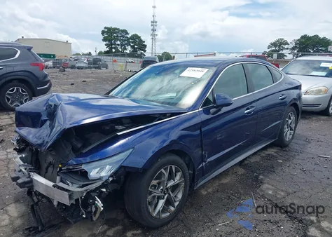 2020 Hyundai Sonata Sel from USA, damaged, VIN 5NPEF4JA9LH054987